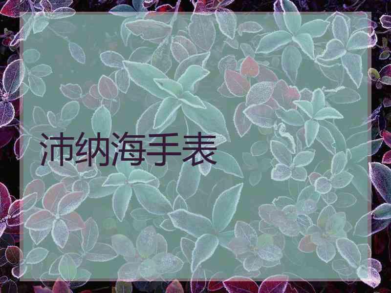 沛纳海手表 沛纳海手表