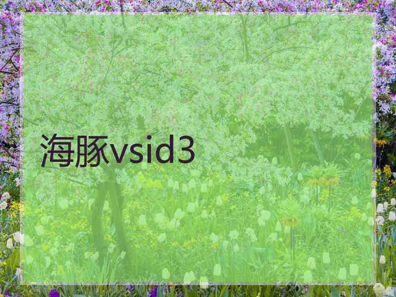海豚vsid3 海豚vsid3