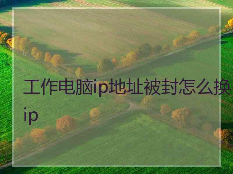 工作电脑ip地址被封怎么换ip 工作电脑ip地址被封怎么换ip