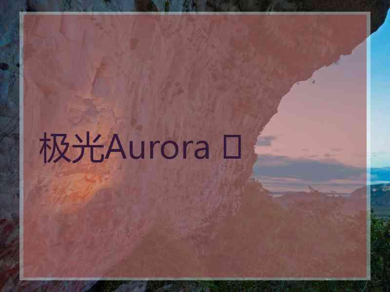 极光Aurora ✨ 极光Aurora ✨