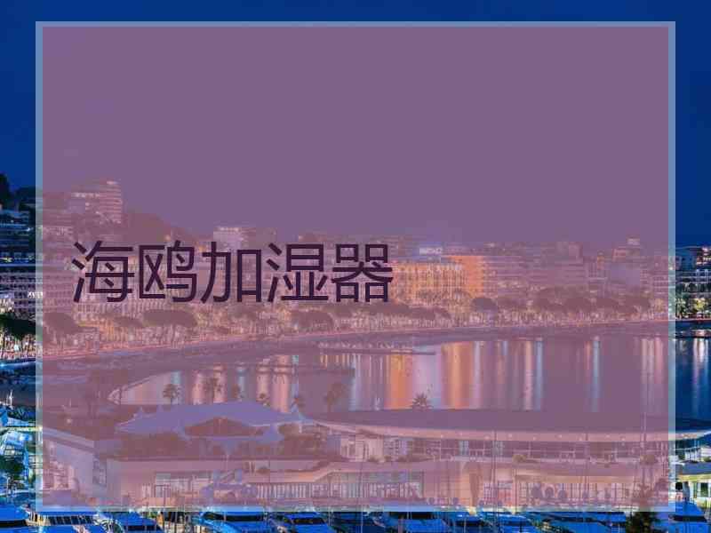 海鸥加湿器 海鸥加湿器