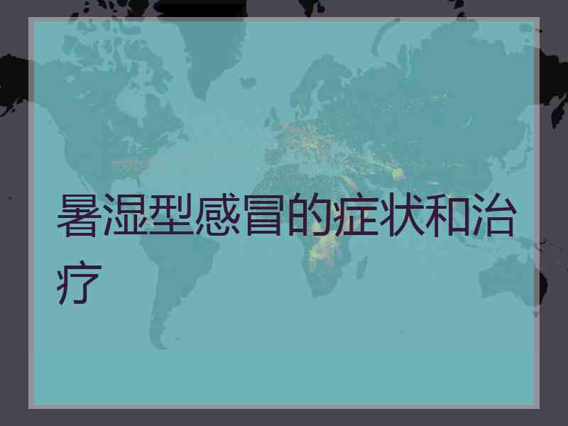 暑湿型感冒的症状和治疗 暑湿型感冒的症状和治疗