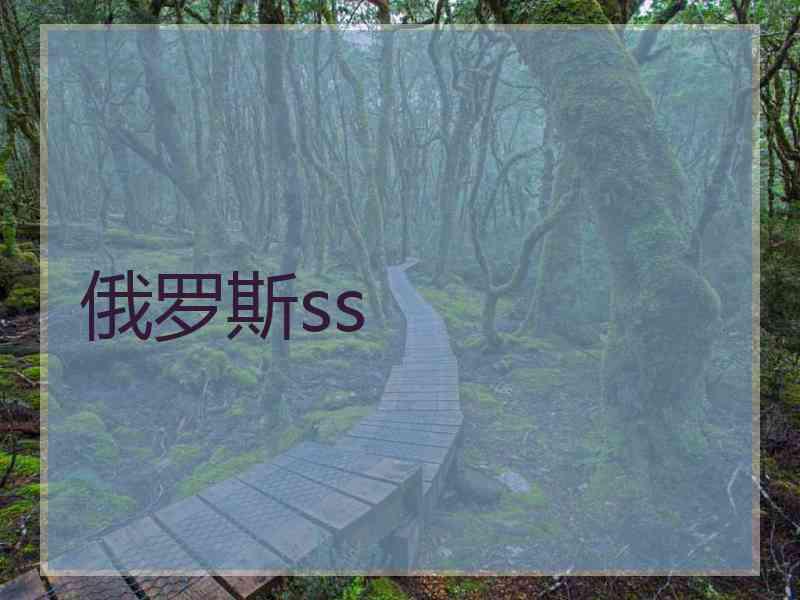 俄罗斯ss 俄罗斯ss