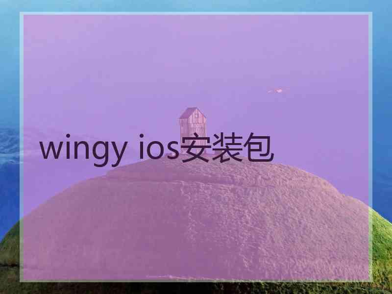 wingy ios安装包 wingy ios安装包