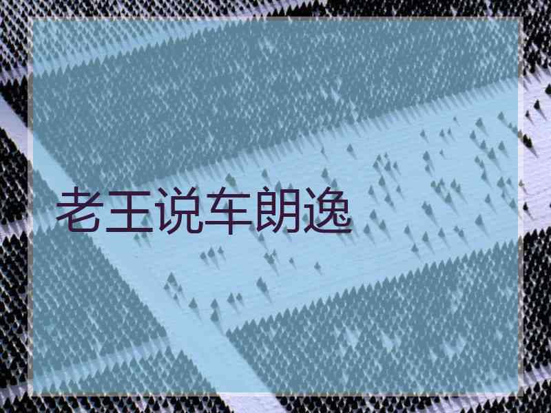 老王说车朗逸 老王说车朗逸
