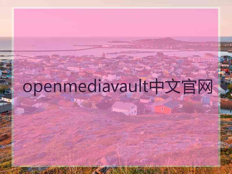 openmediavault中文官网