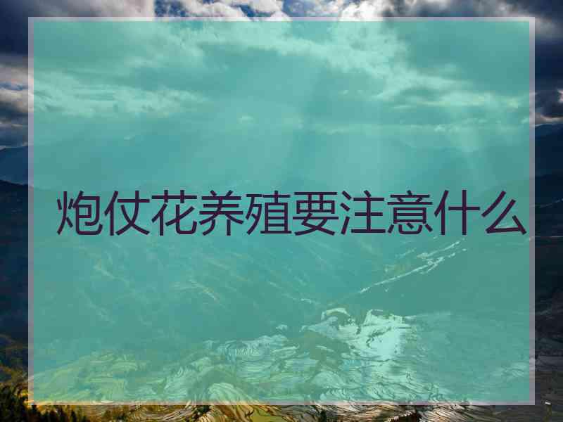 炮仗花养殖要注意什么 炮仗花养殖要注意什么
