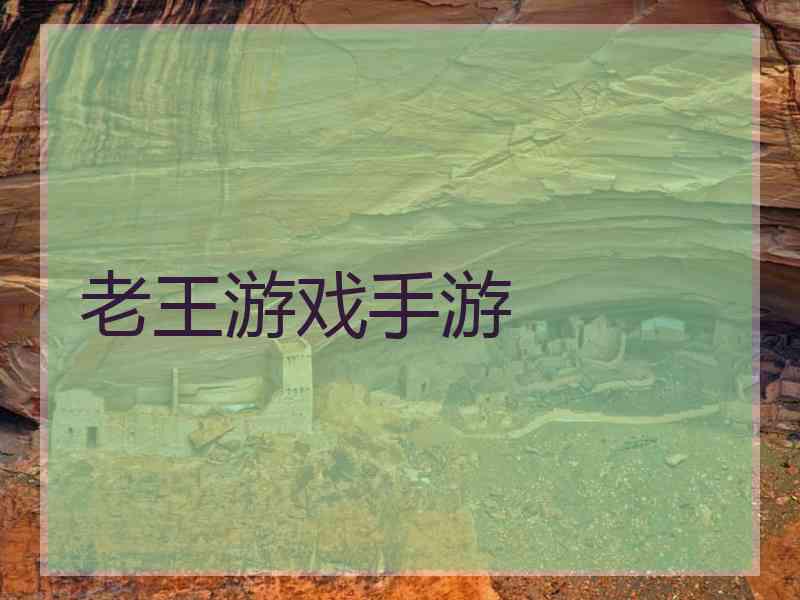 老王游戏手游 老王游戏手游