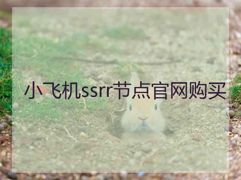 小飞机ssrr节点官网购买 小飞机ssrr节点官网购买