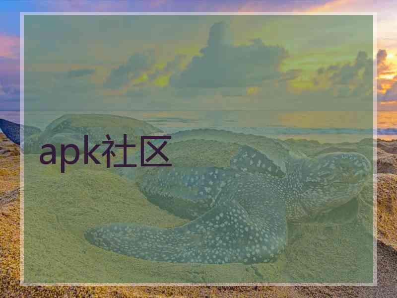 apk社区 apk社区