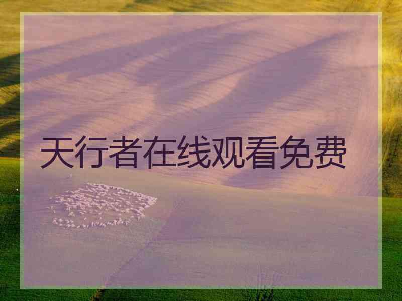 天行者在线观看免费