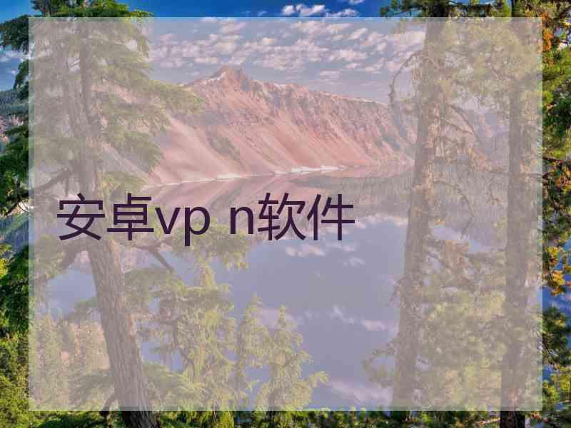 安卓vp n软件