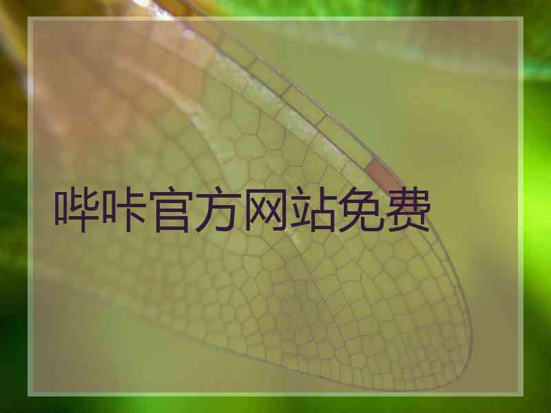 哔咔官方网站免费
