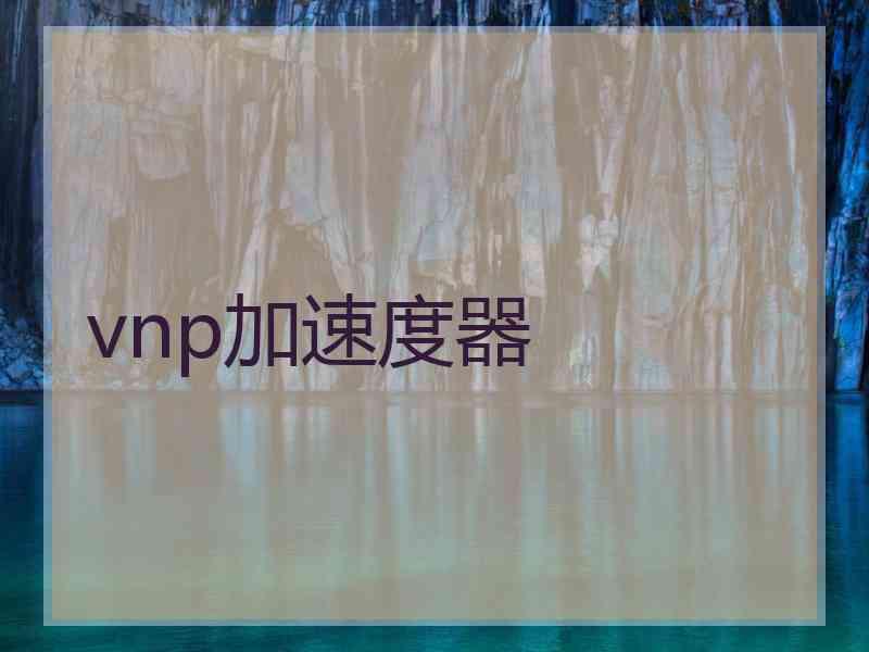 vnp加速度器