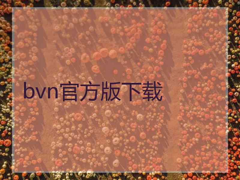 bvn官方版下载