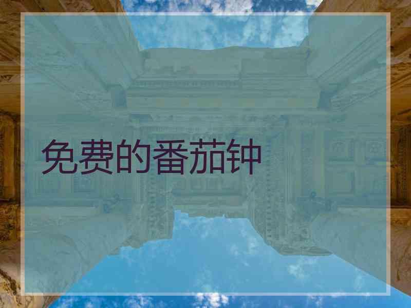 免费的番茄钟