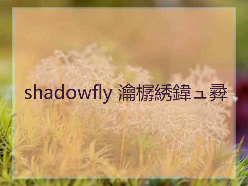 shadowfly 瀹樼綉鍏ュ彛