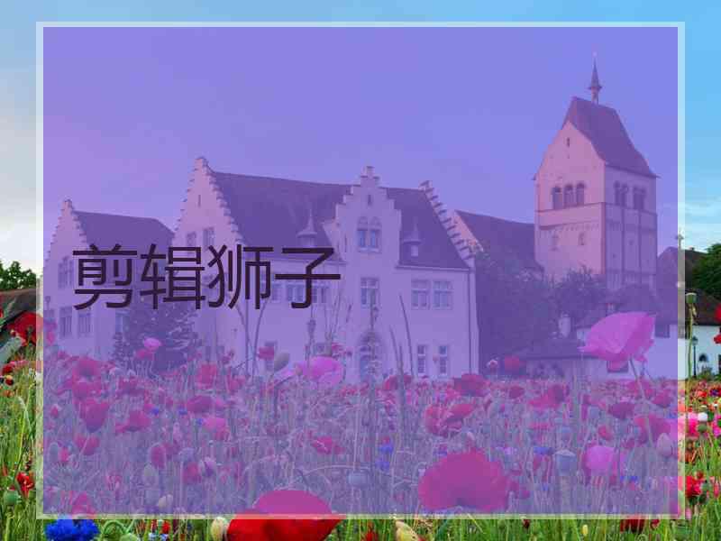 剪辑狮子