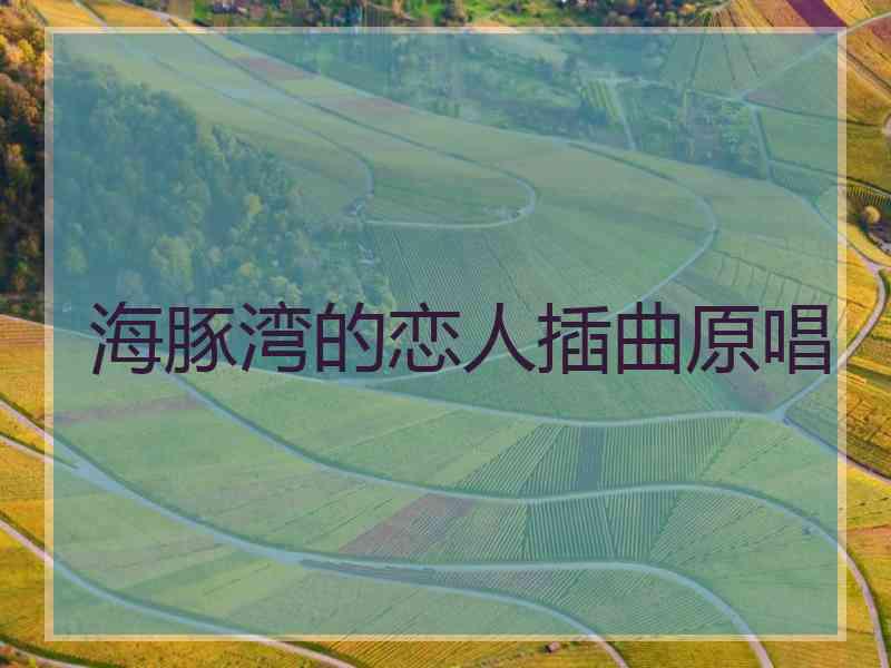 海豚湾的恋人插曲原唱