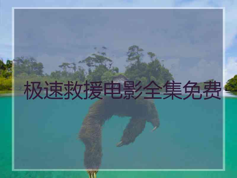 极速救援电影全集免费