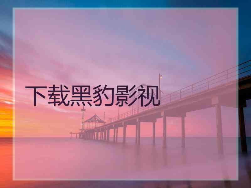 下载黑豹影视