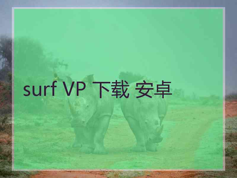 surf VP 下载 安卓