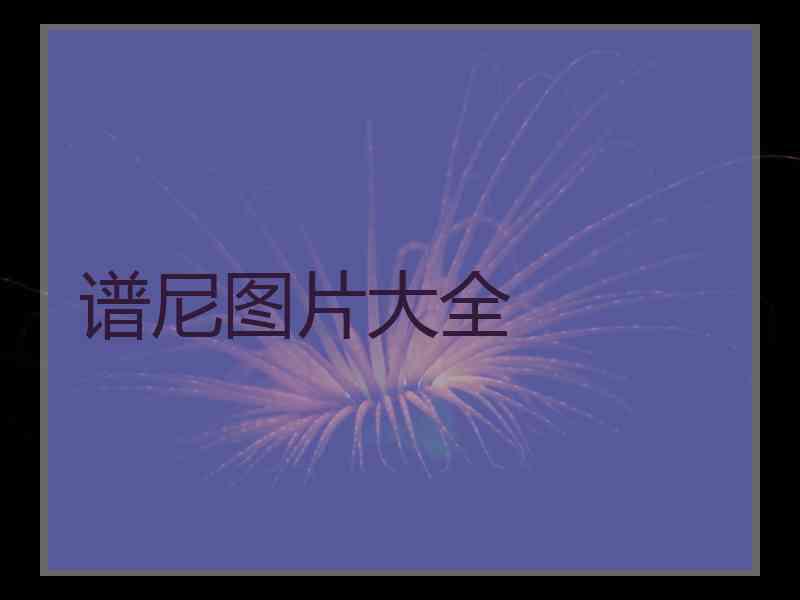 谱尼图片大全