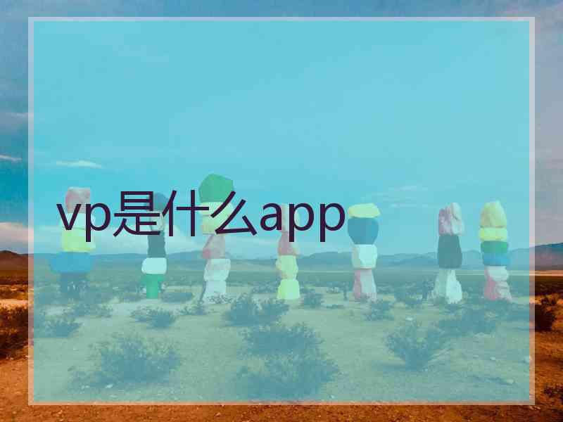 vp是什么app