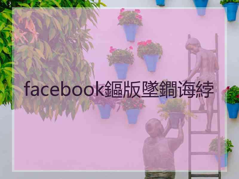 facebook鏂版墜鐧诲綍