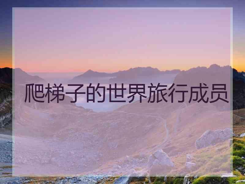 爬梯子的世界旅行成员