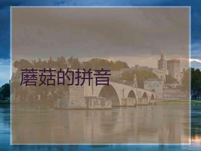 蘑菇的拼音
