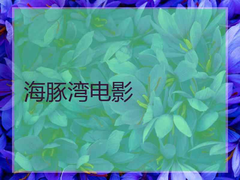 海豚湾电影
