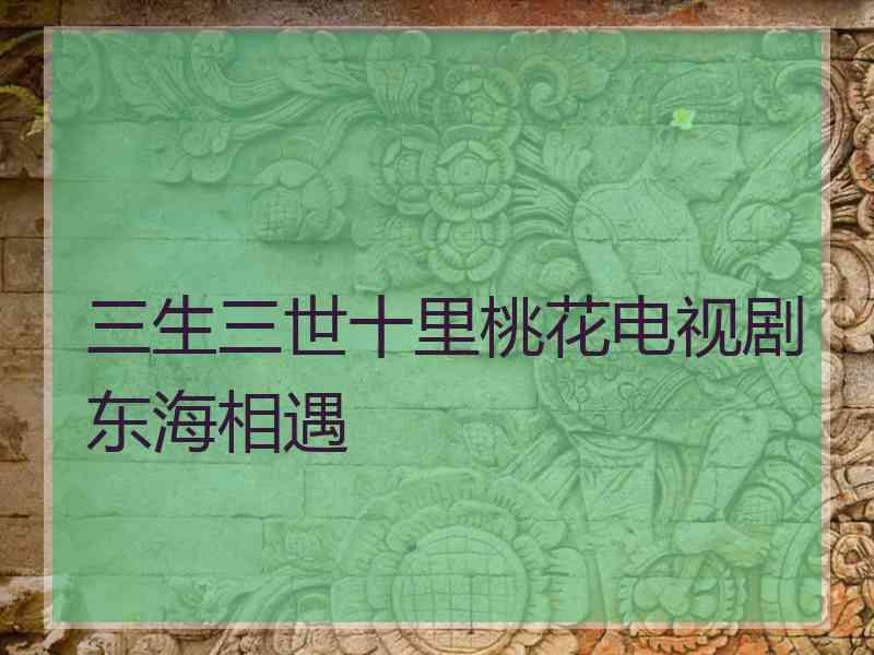 三生三世十里桃花电视剧东海相遇