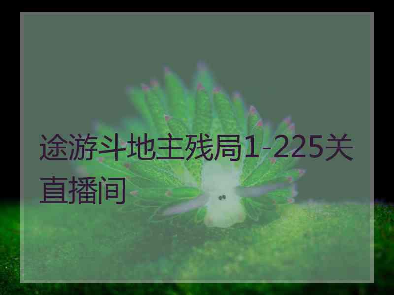 途游斗地主残局1-225关直播间