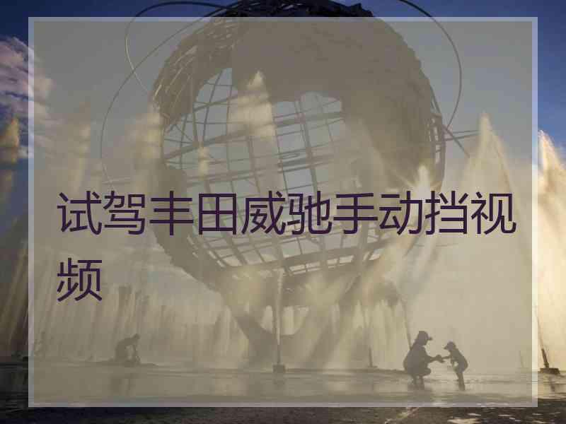 试驾丰田威驰手动挡视频