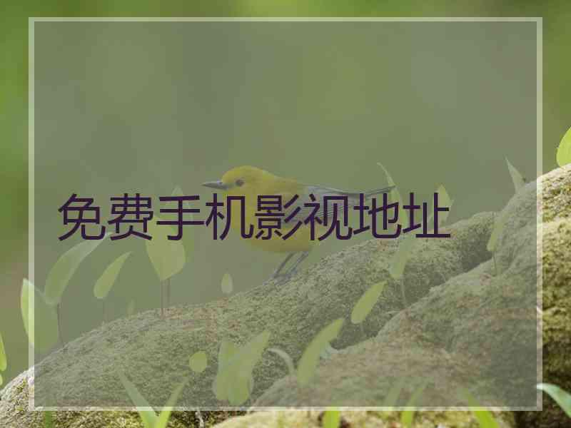 免费手机影视地址