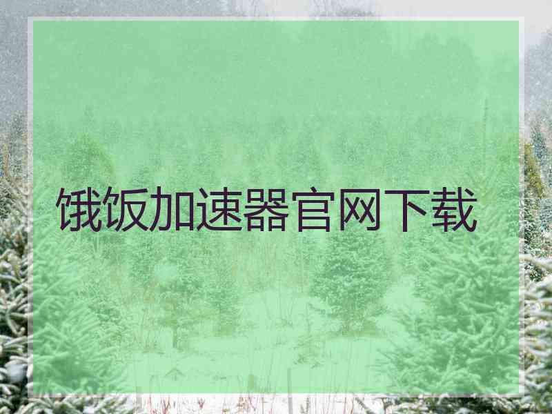 饿饭加速器官网下载