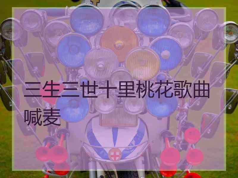 三生三世十里桃花歌曲 喊麦