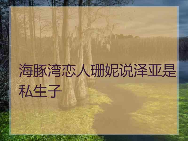 海豚湾恋人珊妮说泽亚是私生子