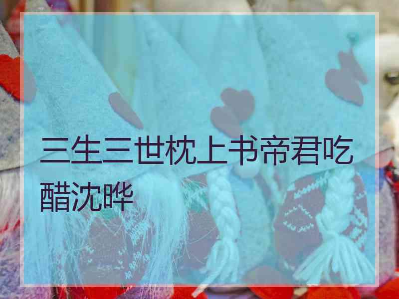 三生三世枕上书帝君吃醋沈晔