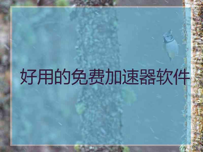 好用的免费加速器软件