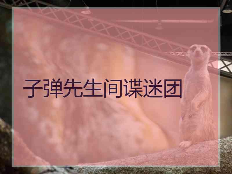 子弹先生间谍迷团
