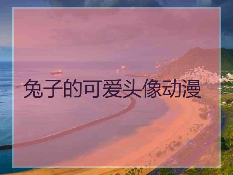 兔子的可爱头像动漫