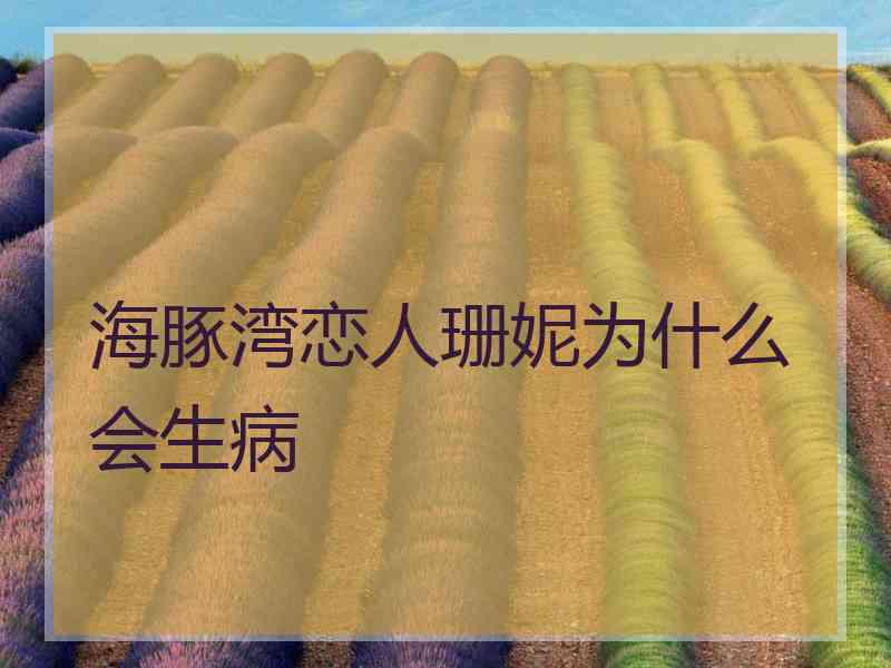 海豚湾恋人珊妮为什么会生病