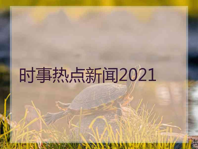 时事热点新闻2021