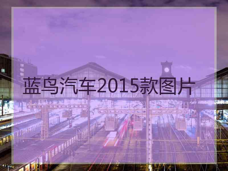 蓝鸟汽车2015款图片