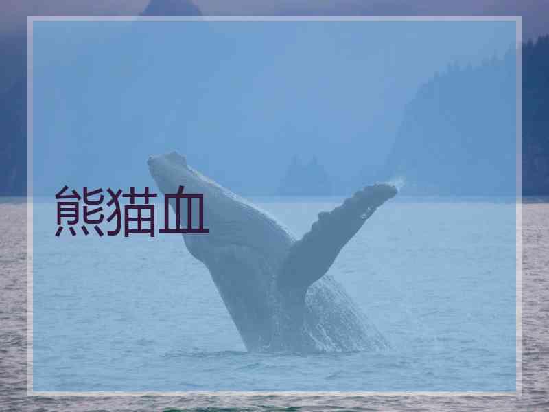 熊猫血