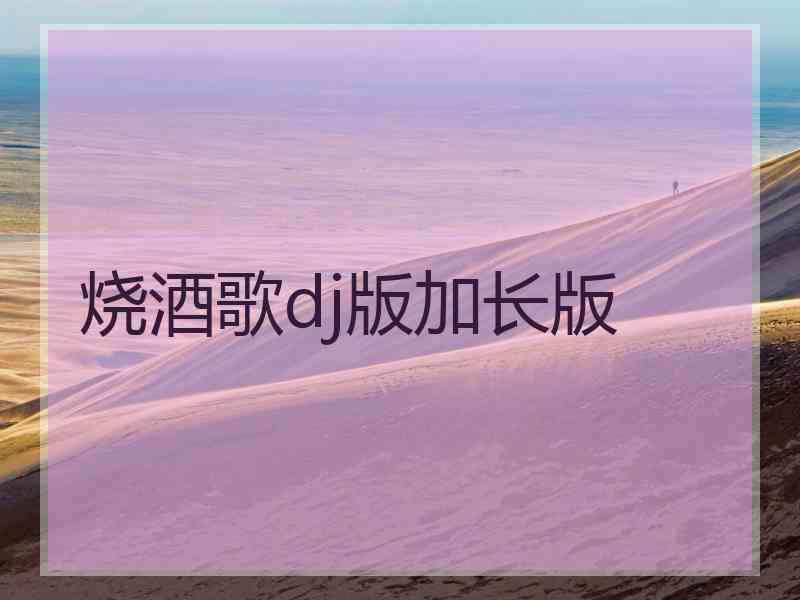 烧酒歌dj版加长版