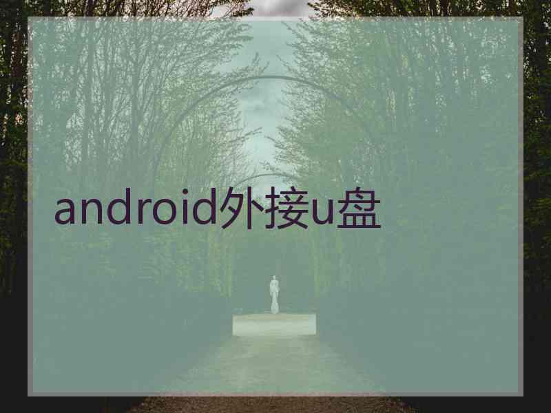 android外接u盘