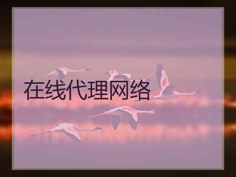 在线代理网络